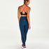 Legging de sport taille haute HKMX, Bleu