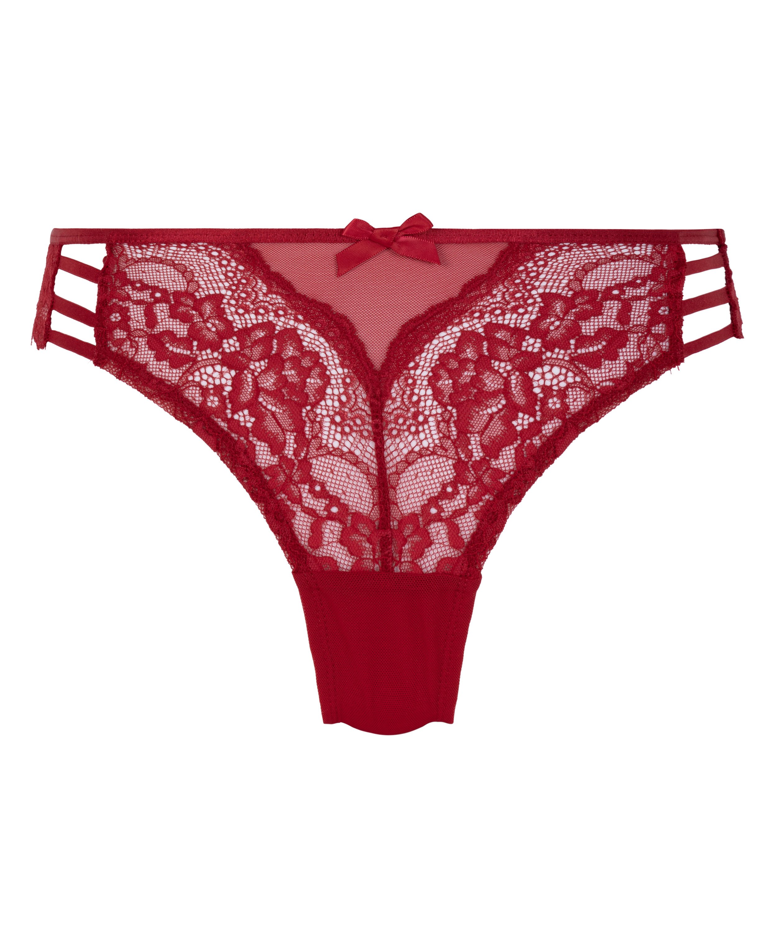 Slip br&eacute;silien Belleelle, Rouge