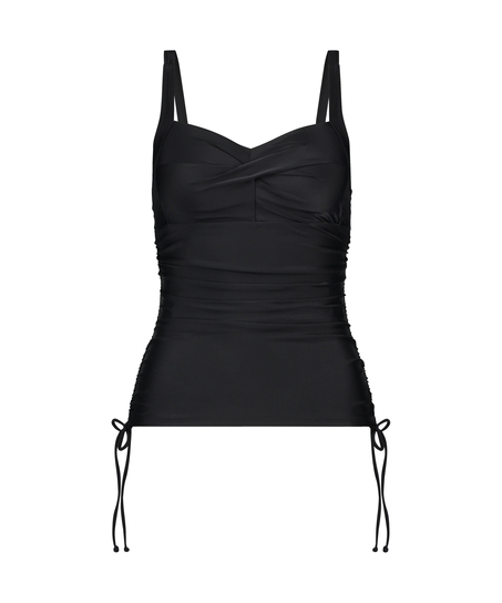 Shaping Tankini Luxe, Schwarz