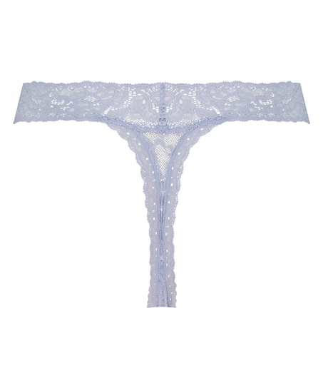 Extra Tief sitzender String Madison, Lila