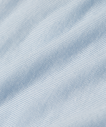 Himmlisch weiches Shirt aus Kaschmir-Mix mit Rollkragen, Blau