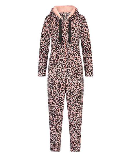 Onesie Leopard, Rose