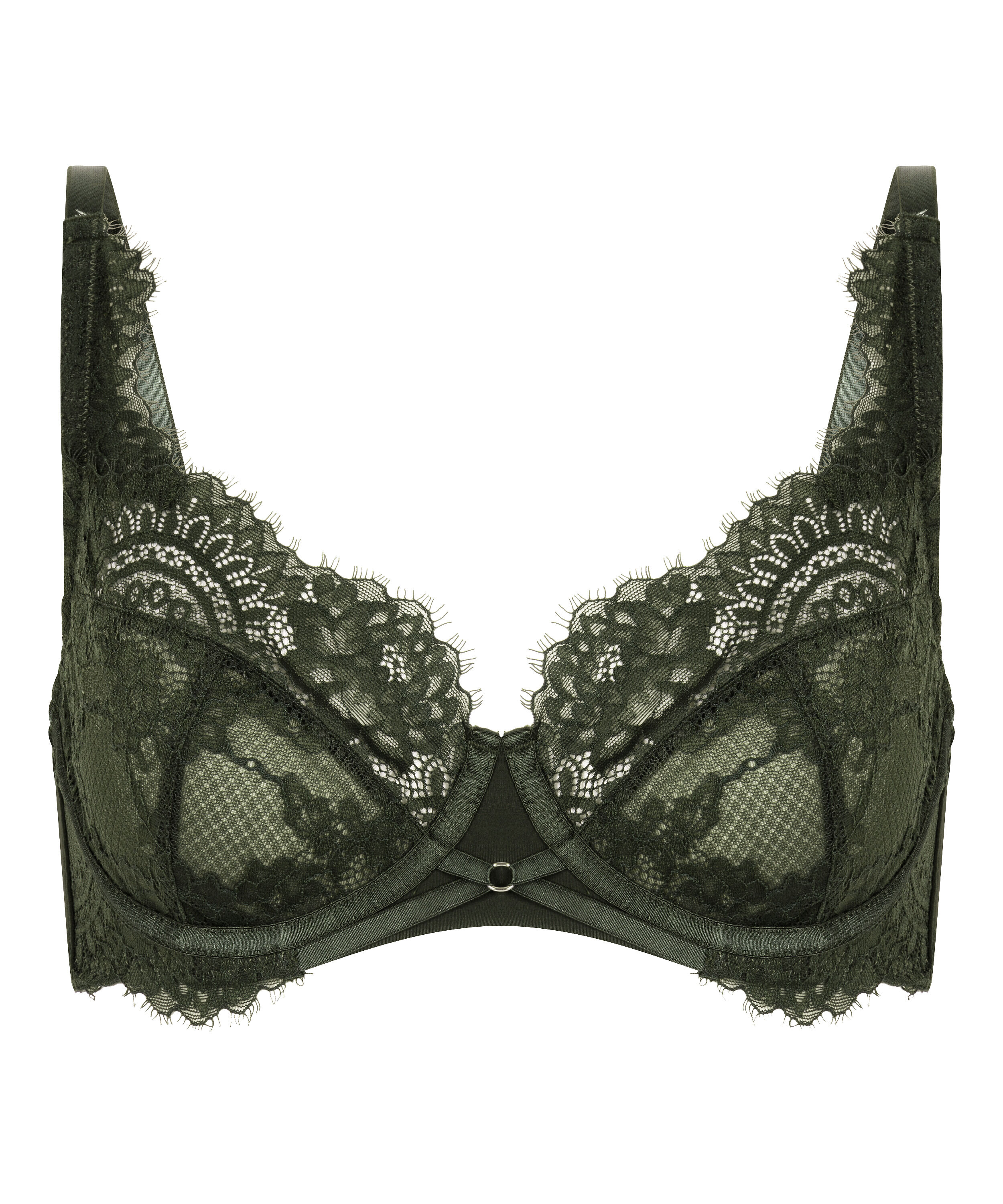 Soutien-gorge &agrave; armatures non-rembourr&eacute; Amara, Vert