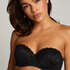 Soutien-gorge &agrave; armatures pr&eacute;form&eacute; sans bretelles Maya, Noir