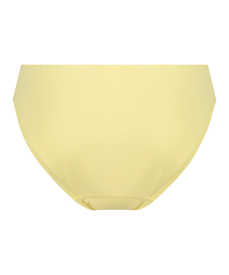 Slip de Bikini Rio Scallop, Jaune