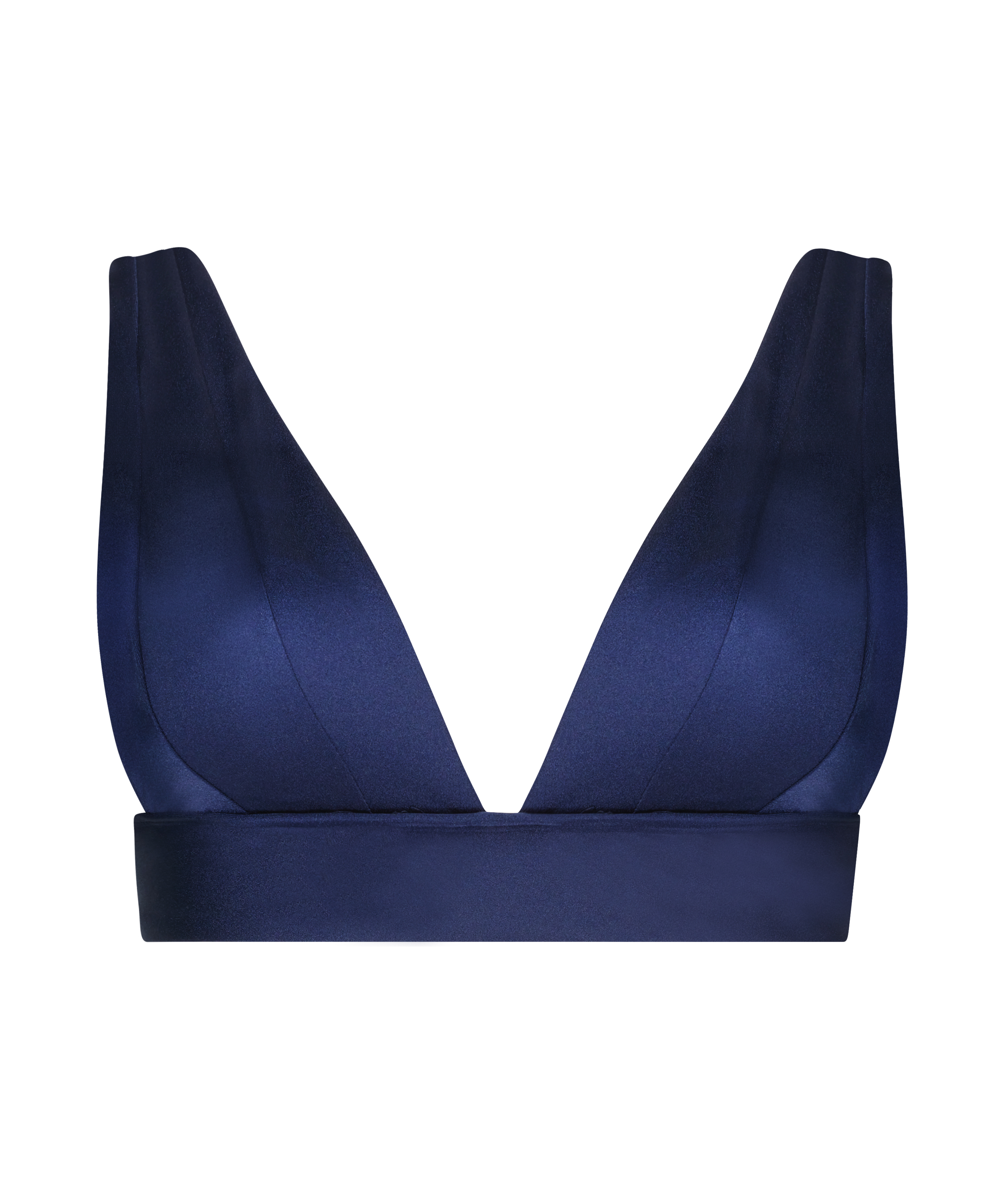 Triangel-Bikini-Top Luxe, Blau, main