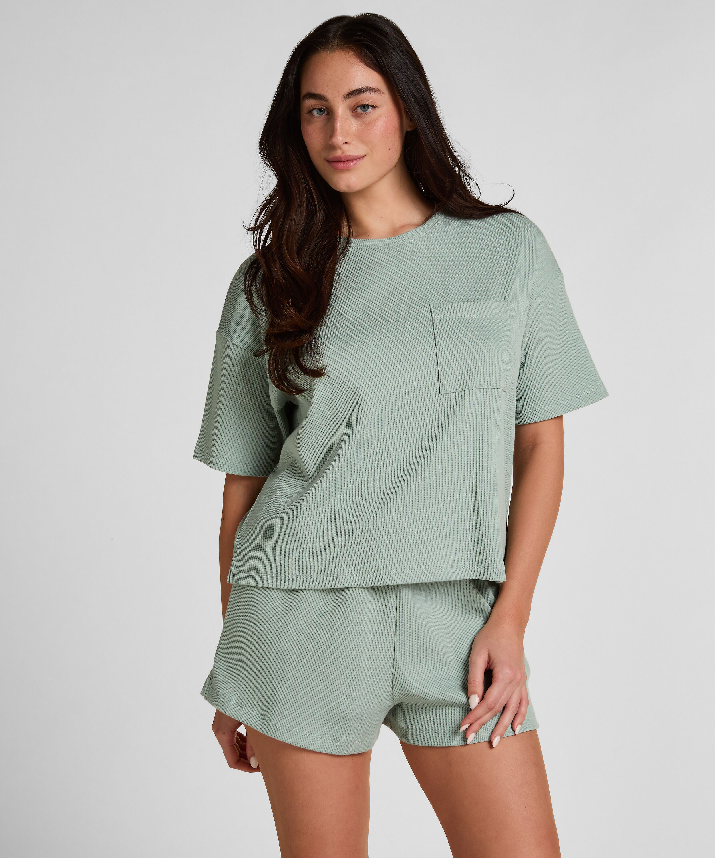 Pyjama Top Waffle