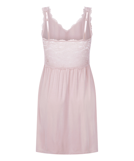 Slipdress Nora Lace, Rose