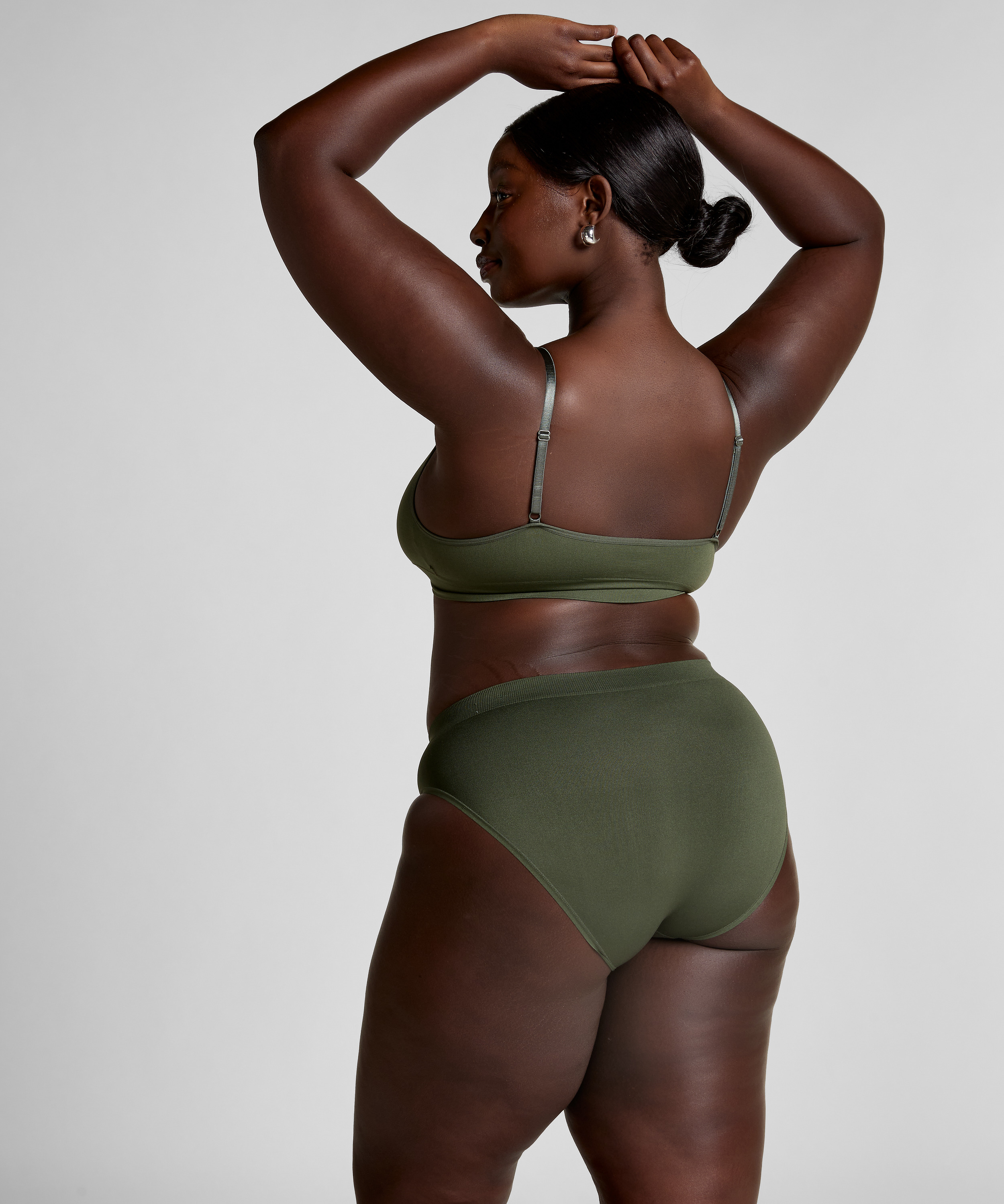 Triangel-Bralette Dide, Grün, main