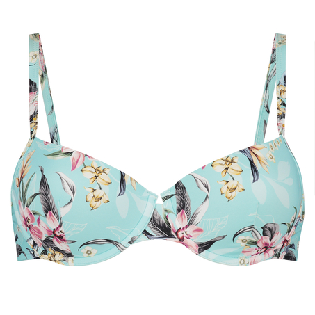Vorgeformtes B&uuml;gel-Bikinitop Bea, Blau