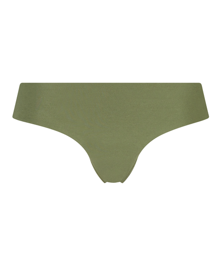 String invisible en coton, Vert