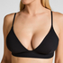 Triangle Brassière Smooth, Noir