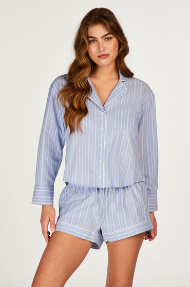 Image of Hunkemöller Shorts Baumwolle Blau