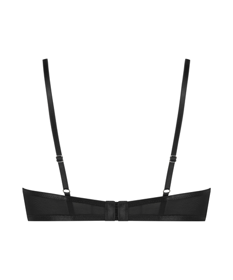 Nicht vorgeformter Bügel-BH Luna, Schwarz