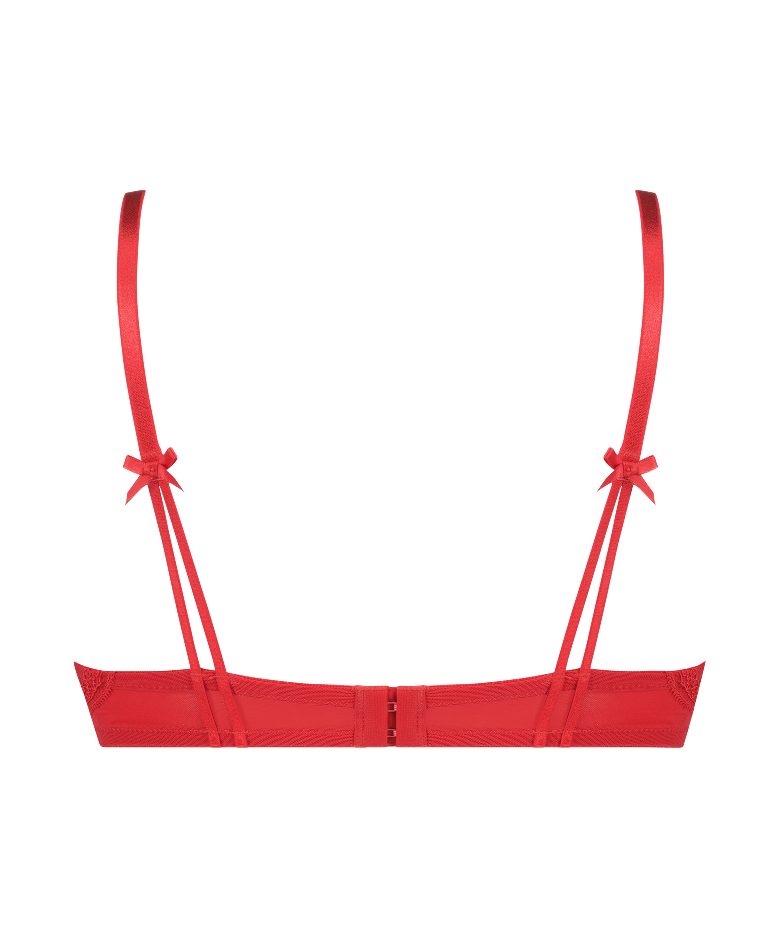 Soutien-gorge &agrave; armatures push-up Oceana, Rouge, main