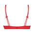 Soutien-gorge &agrave; armatures push-up Oceana, Rouge