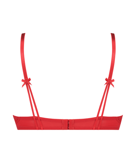 Soutien-gorge &agrave; armatures push-up Oceana, Rouge