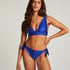 Haut de bikini triangle Santorini, Bleu
