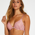 Soutien-gorge push-up &agrave; armatures rembourr&eacute; Rose, Violet