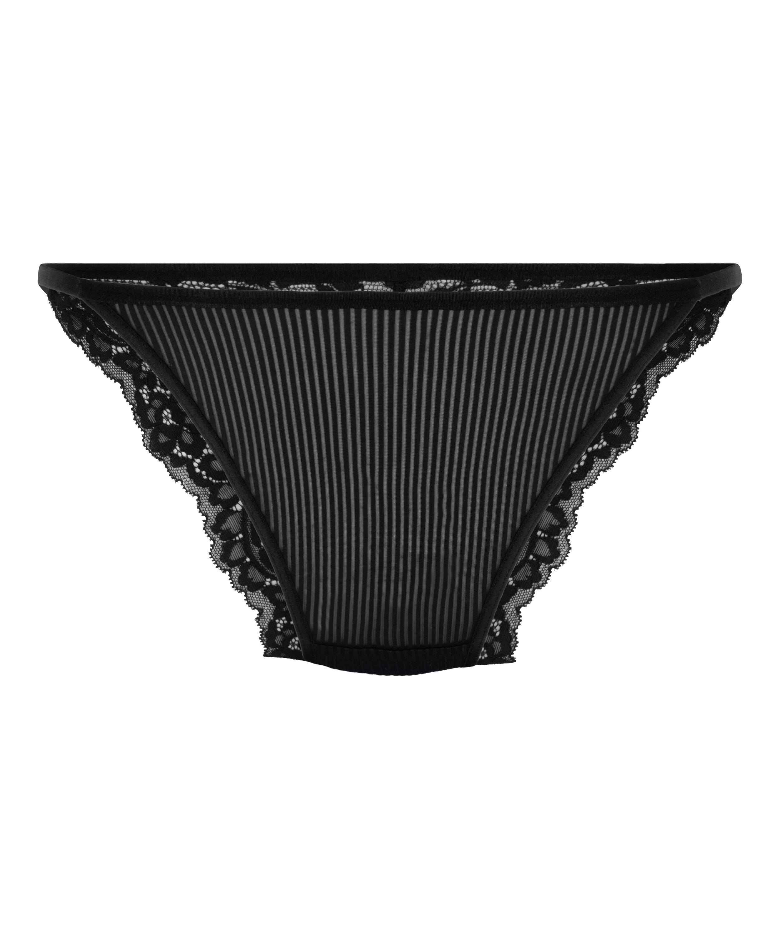 Slip br&eacute;silien jambes hautes Kaiden, Noir