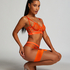 Soutien-gorge à armatures non-préformé longline Mitzy, Orange