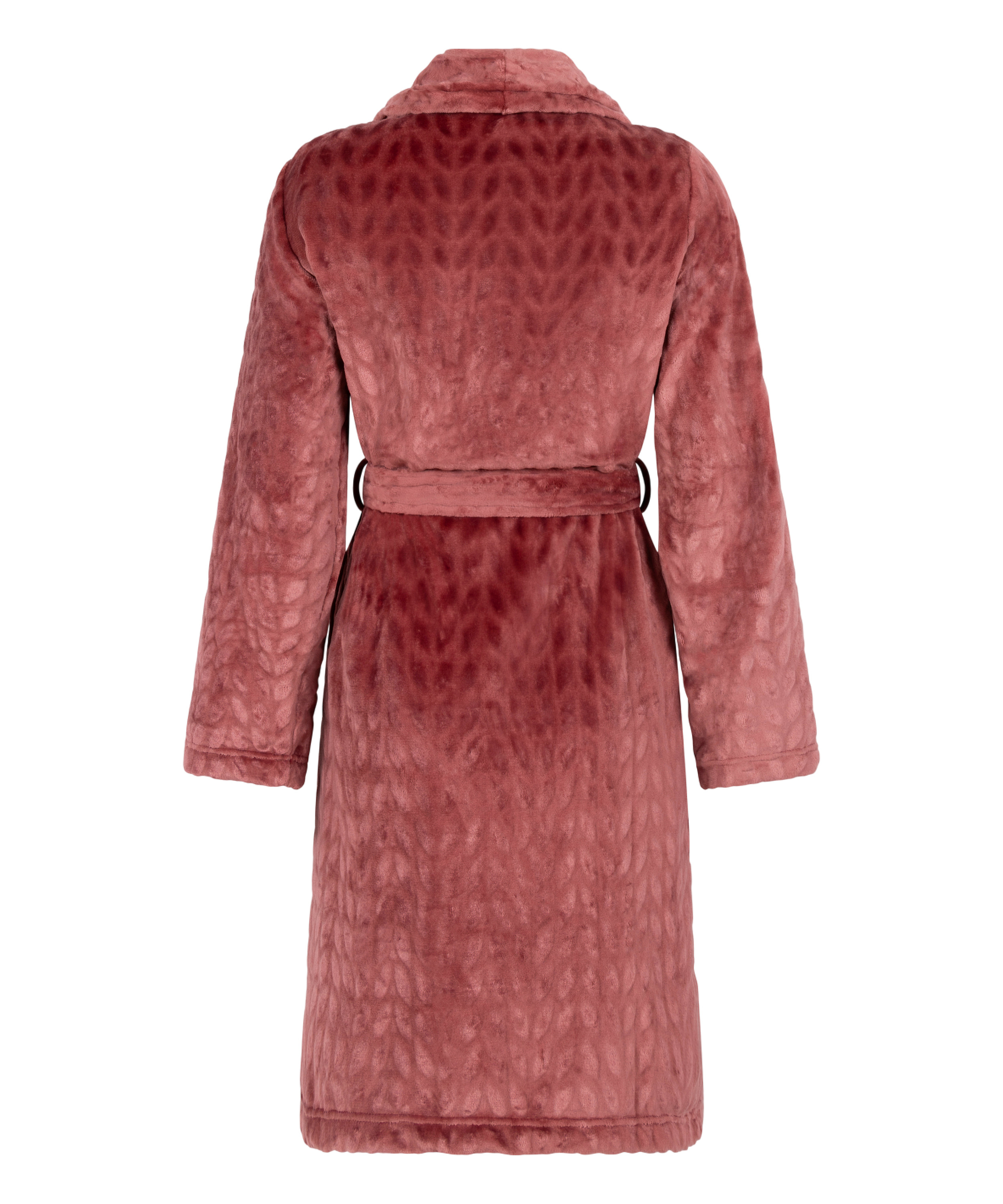 Bademantel Fleece, Lila, main