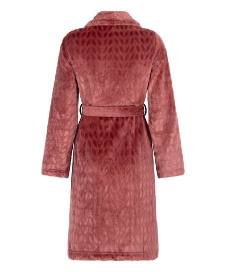 Bademantel Fleece, Lila