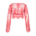 Top Allover Lace, Rouge