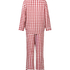 Pyjamaset Twill, Rot