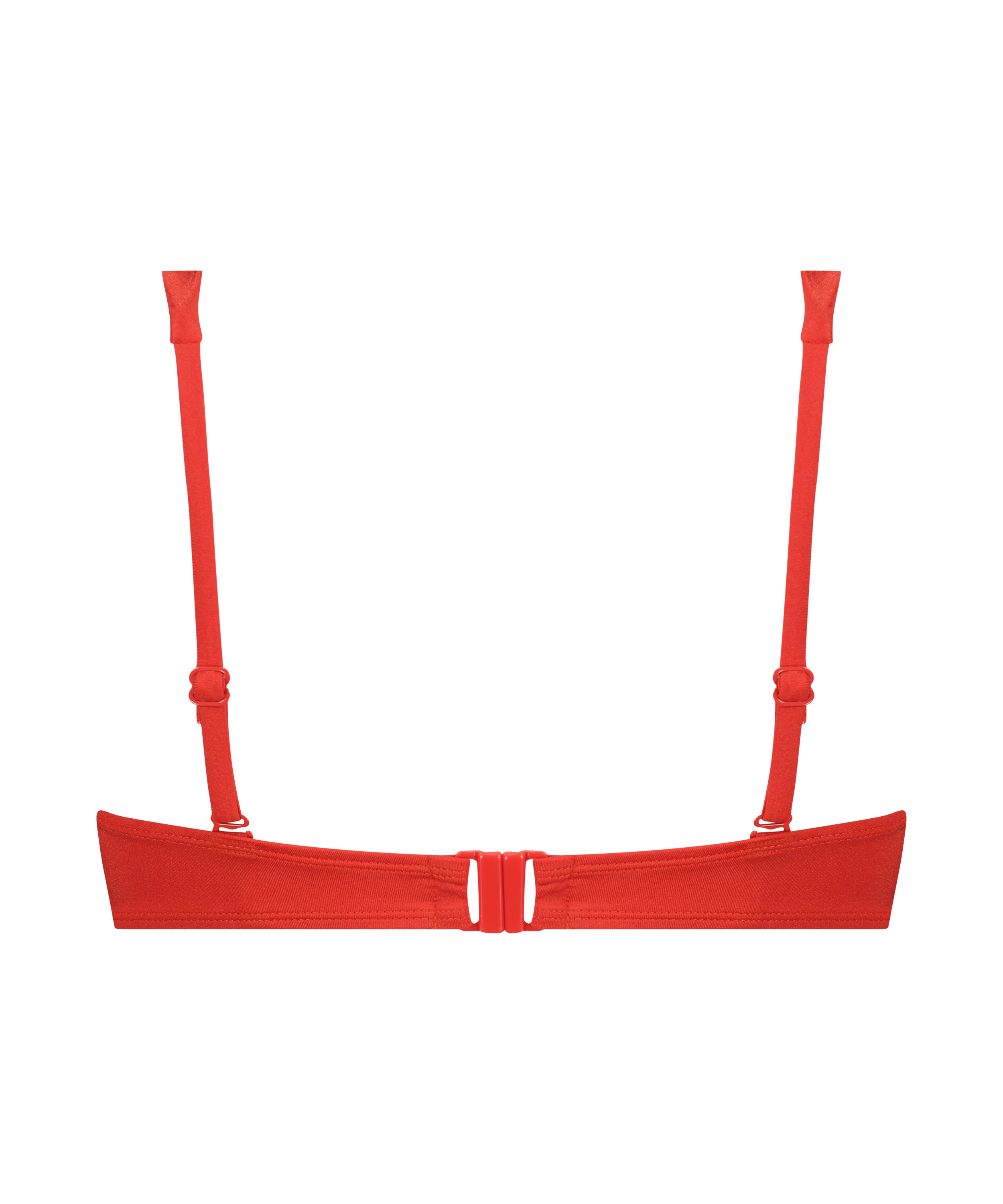Nicht-vorgeformtes Bikinitop BoraBora, Rot, main