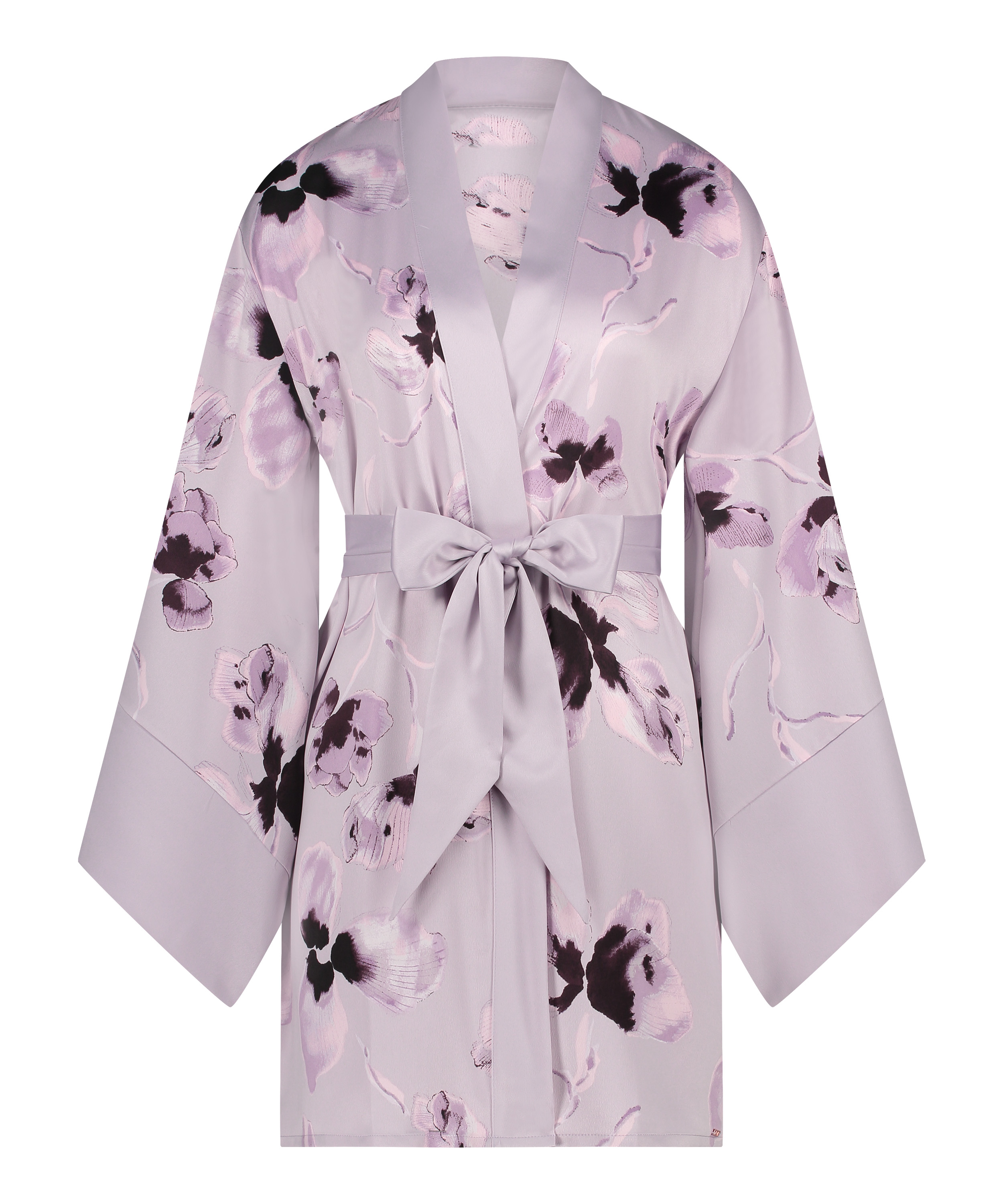 Kimono Satin, Lila, main