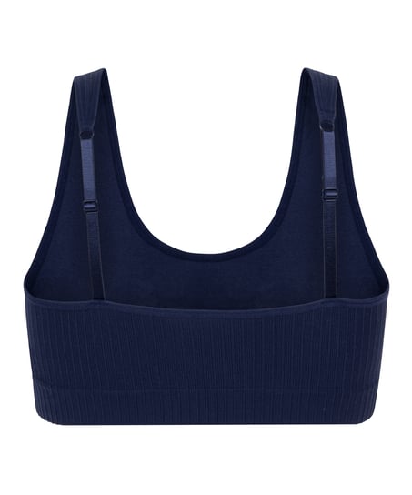 Bralette Scoop Dianne, Blau