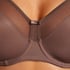 Soutien-gorge à armatures non-préformé minimiseur Nina, Marron