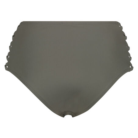 Slip de bikini taille haute Sunset Dream, Vert