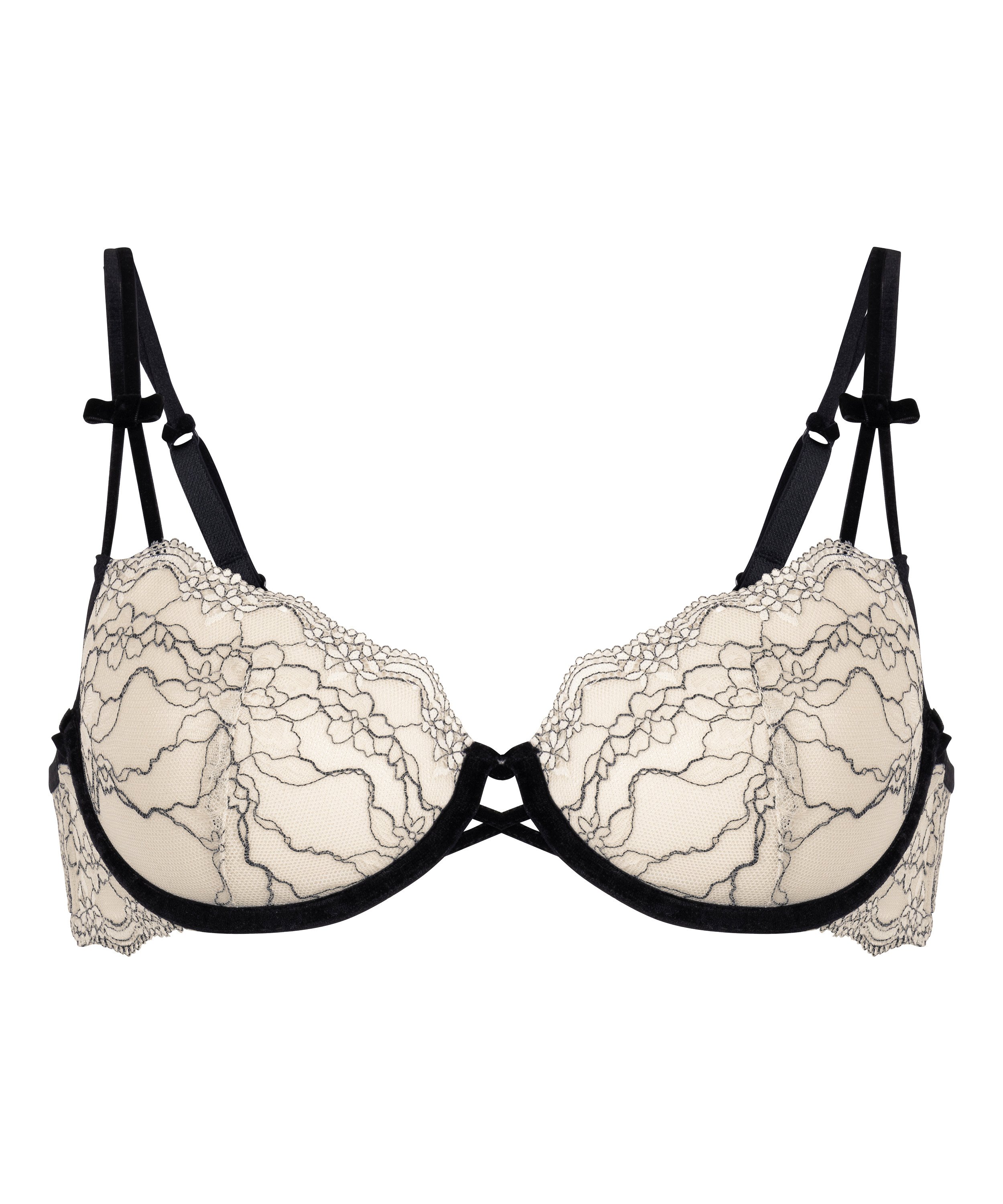 Soutien-gorge à armatures préformé Agnes, Blanc, main