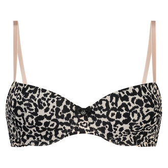 Soutien-gorge &agrave; armatures pr&eacute;form&eacute; Demi, Noir