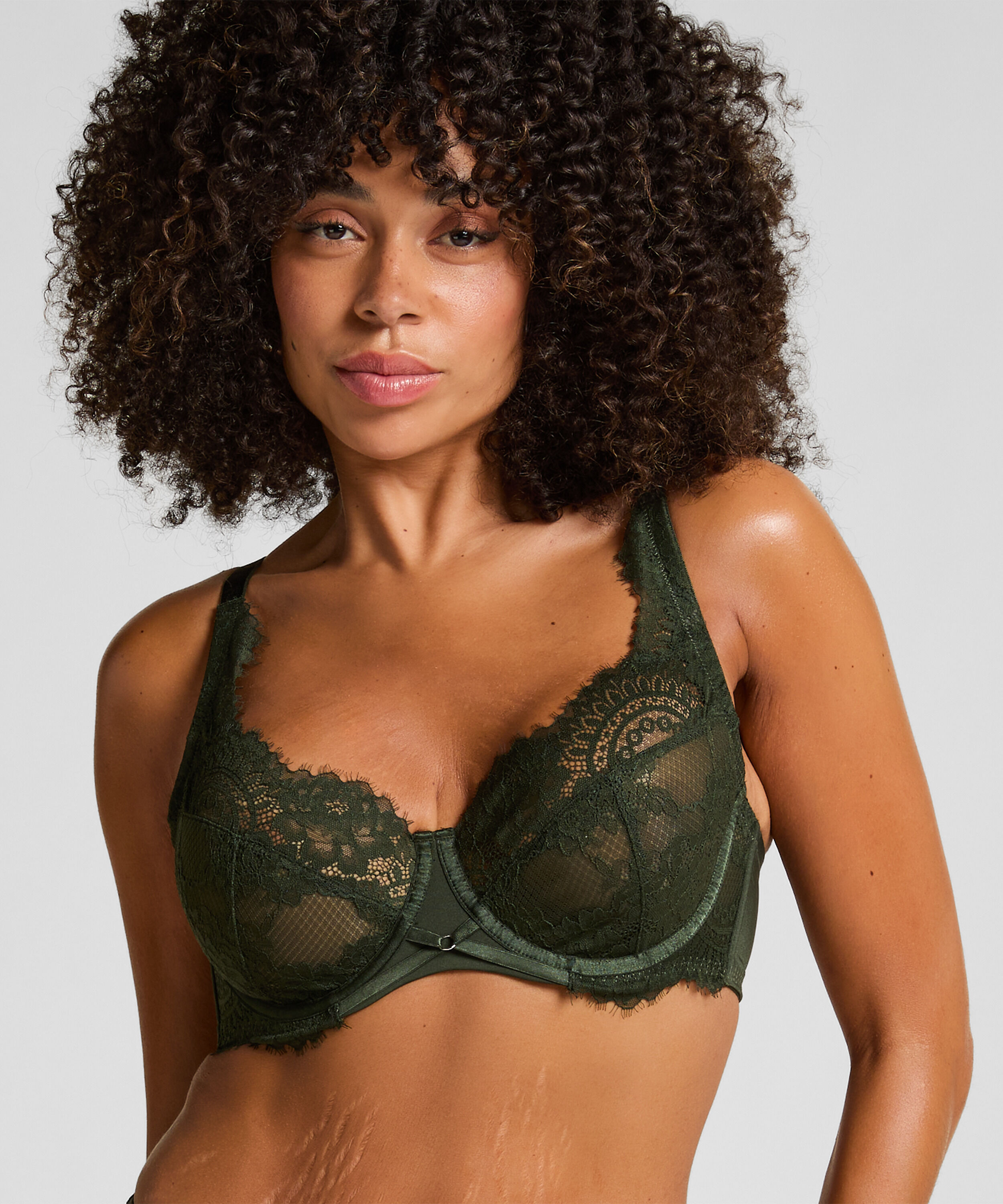 Soutien-gorge à armatures non-rembourré Amara, Vert