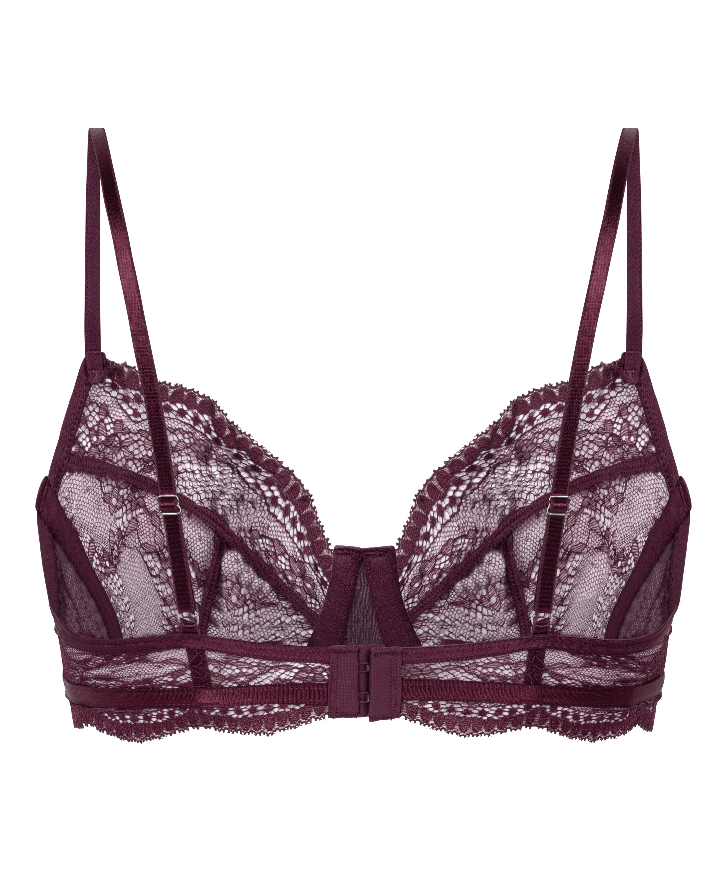 Soutien-gorge non-rembourré à armatures Isabelle, Violet, main