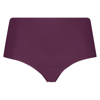 Slip br&eacute;silien taille haute Invisible, Violet