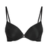 Soutien-gorge &agrave; armatures pr&eacute;form&eacute; Plunge, Noir