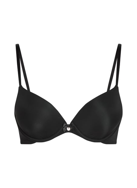 Soutien-gorge &agrave; armatures pr&eacute;form&eacute; Plunge, Noir