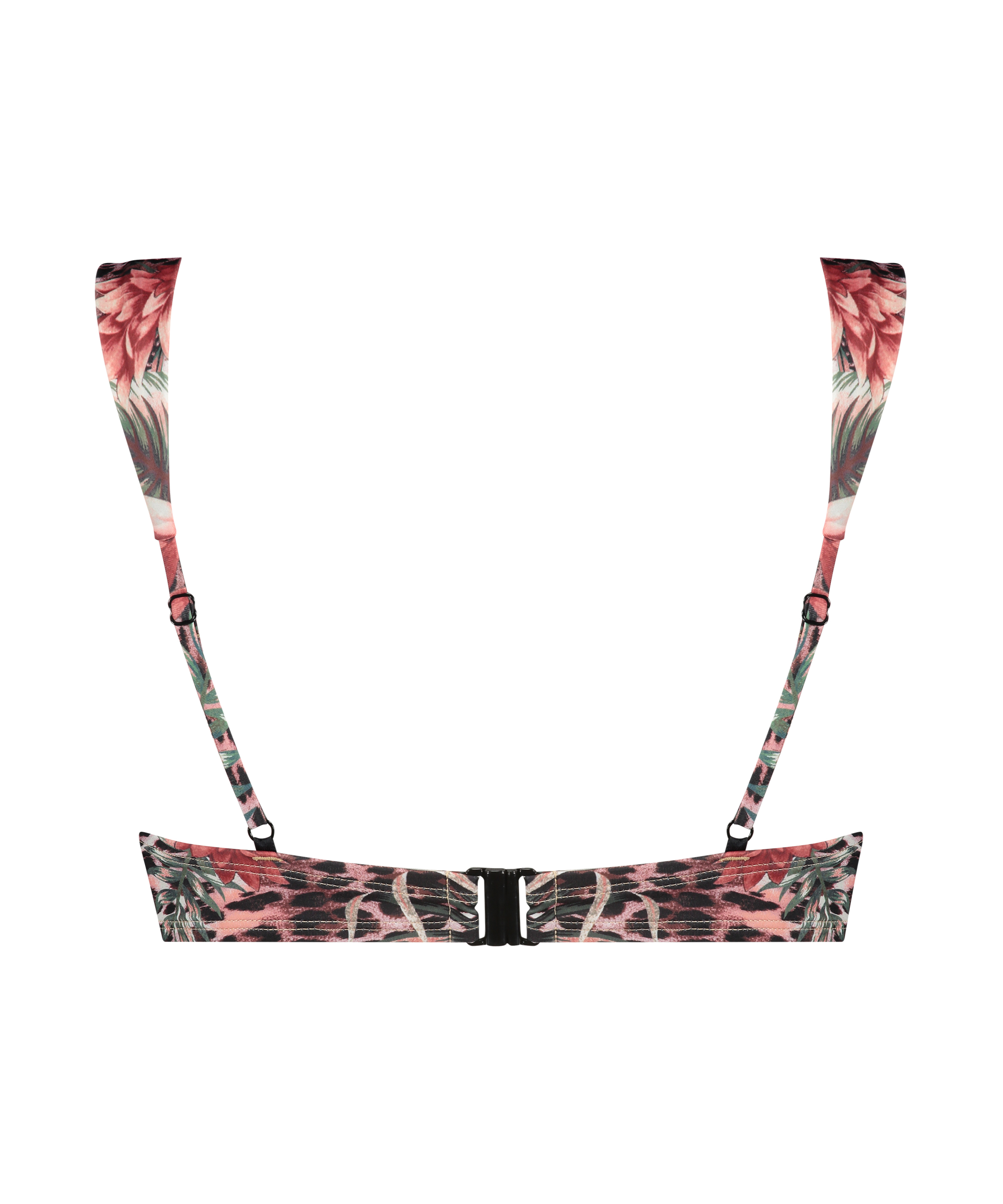 Push-up Bikini-Top Animalia Rose, Braun, main