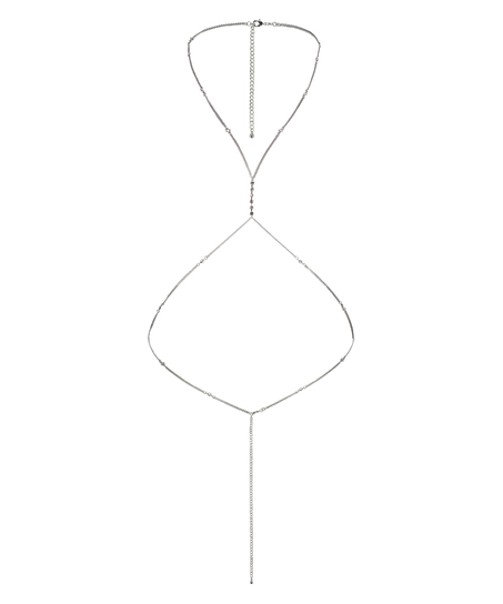 Harnais de chaîne de corps, Gris