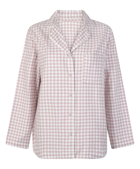 Haut de pyjama Flanel Essentials, Violet