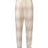 Tall Pyjamahose Twill Check, Grau