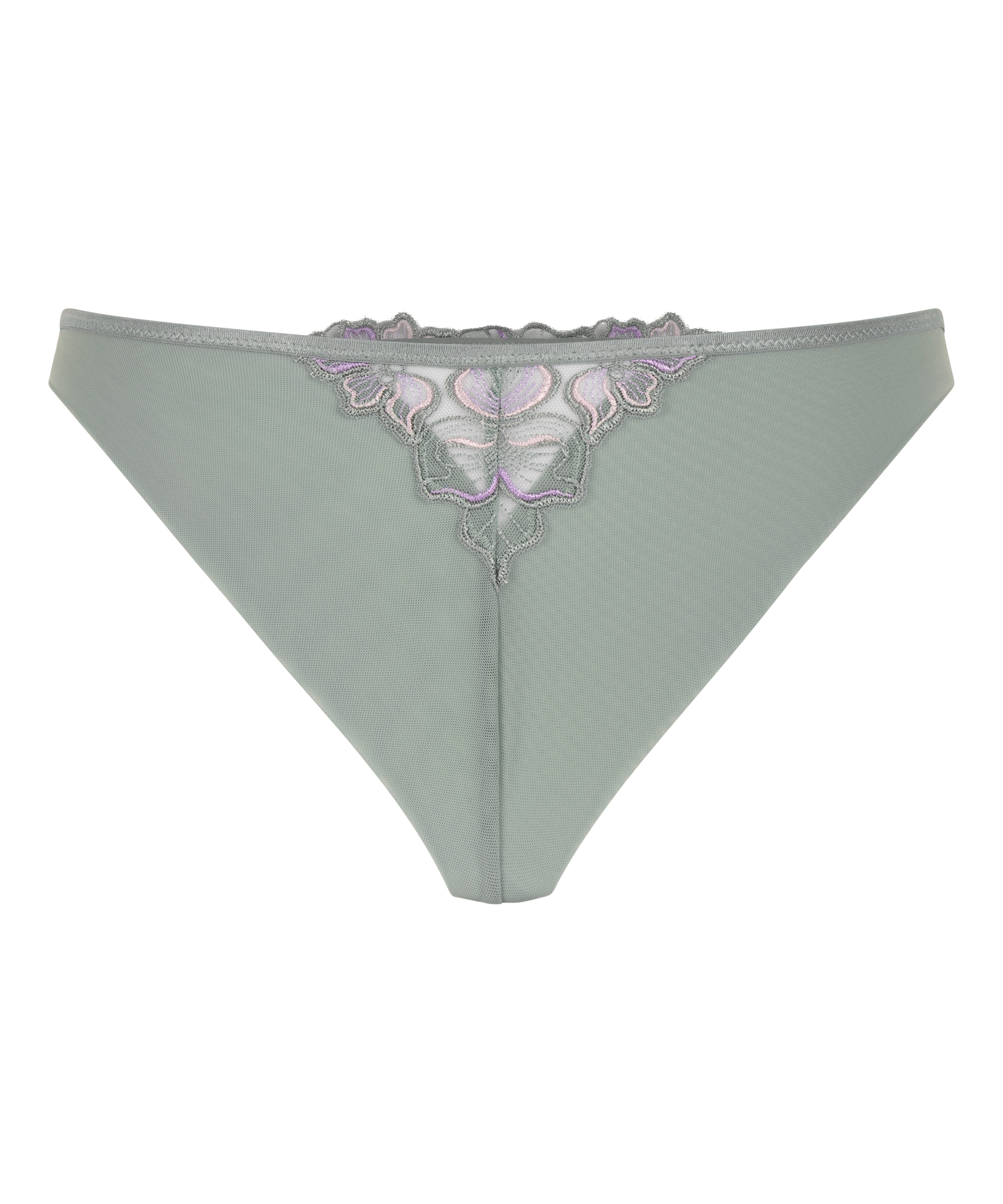 Slip brésilien Lauren, Vert, main