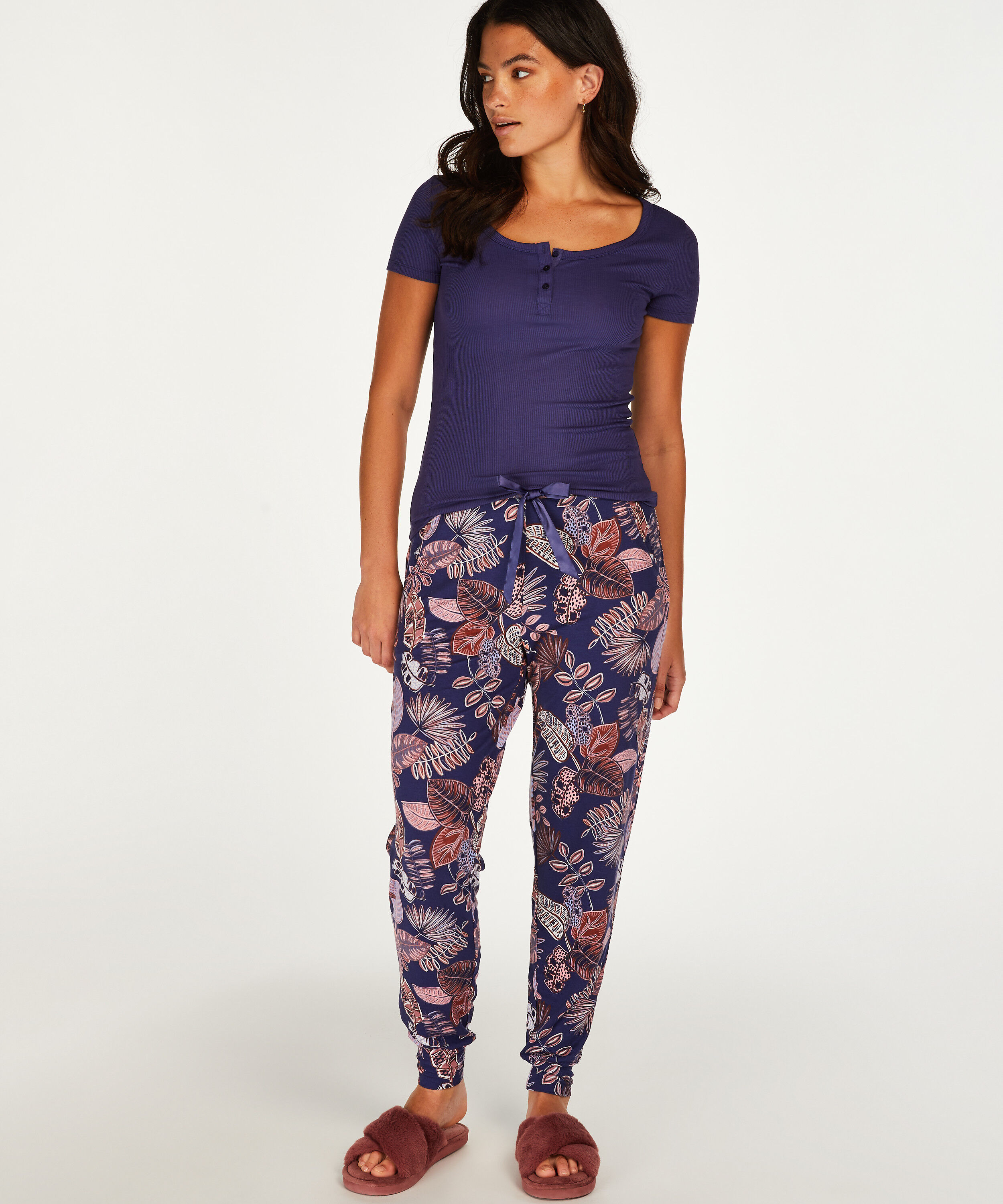 Petite Pantalon de pyjama Jersey, Bleu