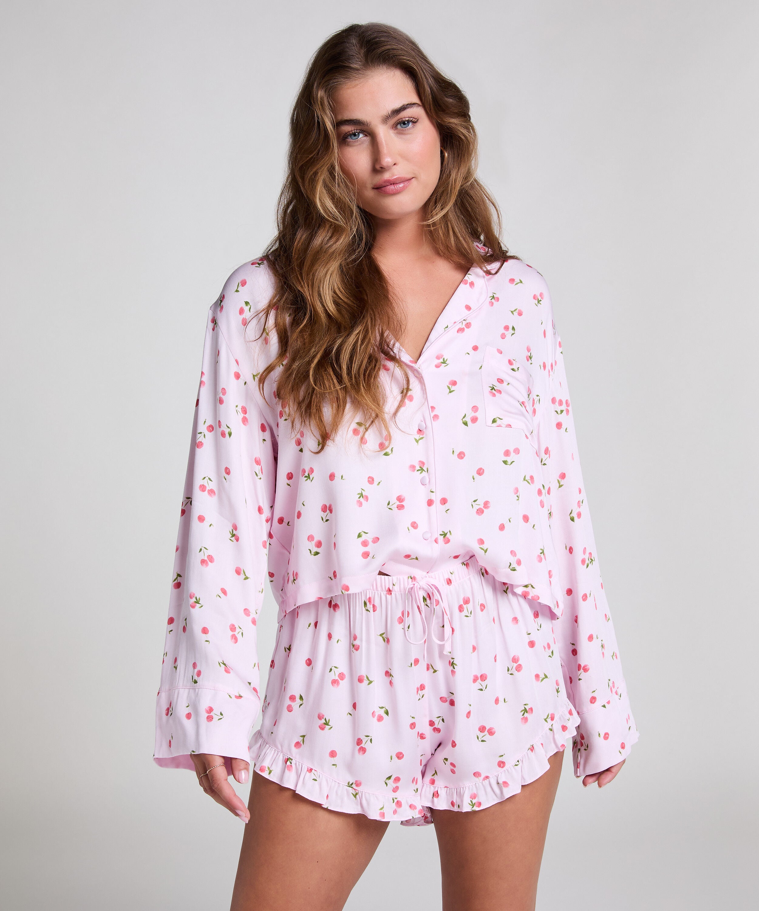 Short de pijama, Rose