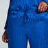 Hose Satin, Blau
