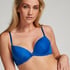 Soutien-gorge à armatures préformé Plunge, Bleu